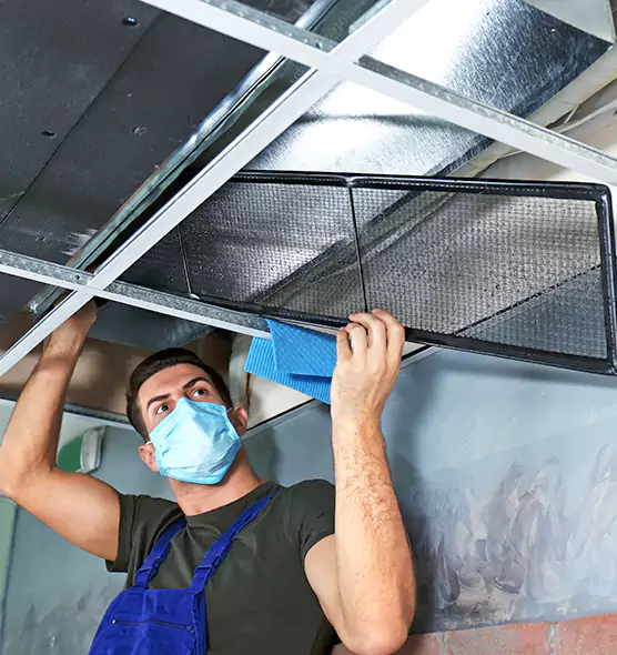 Professional Air Duct Pollen Cleaning in Highland, CA
